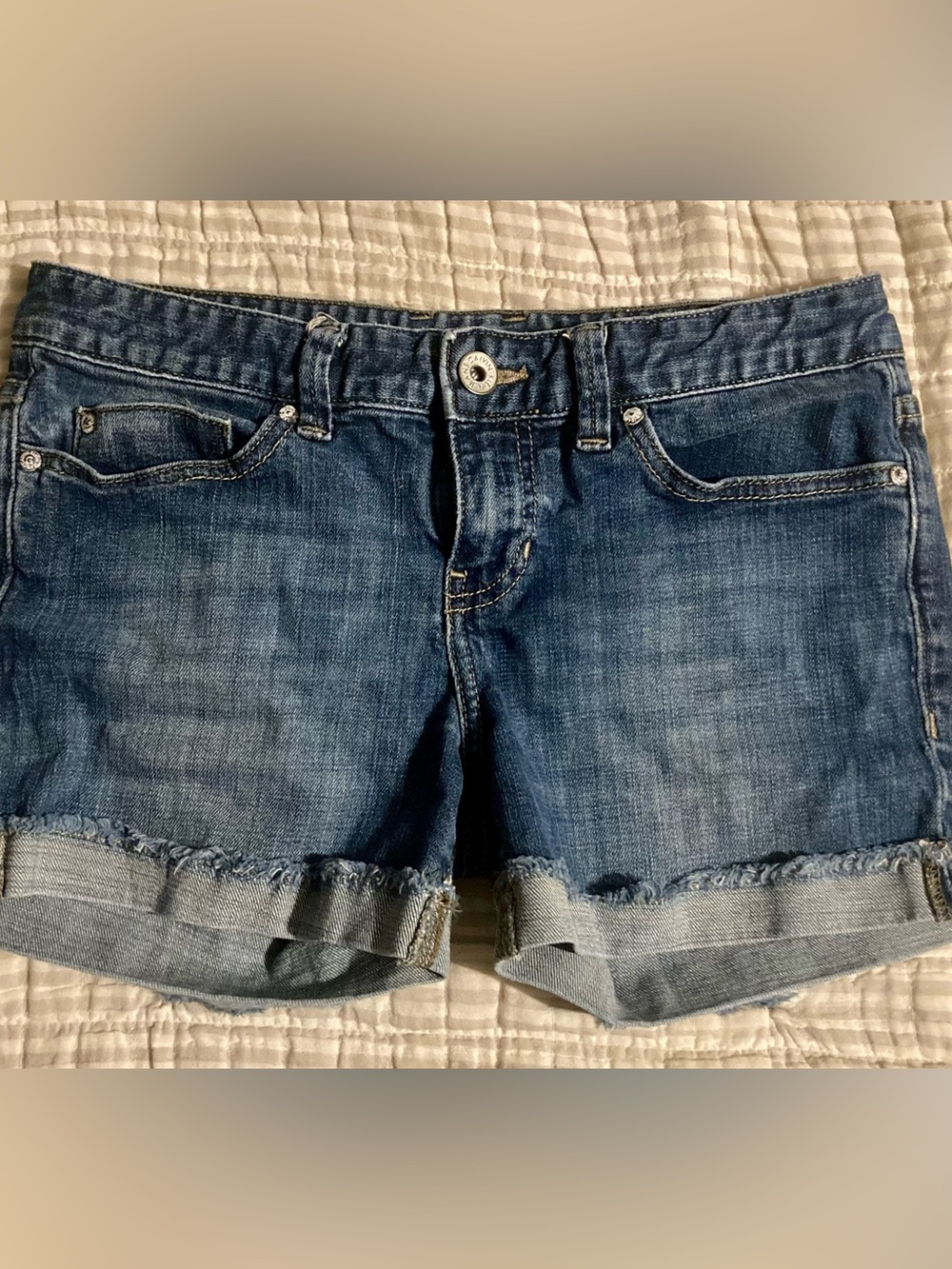 Women’s Calvin Klein Blue Jean Denim Shorts, Size 26/2 NWOT